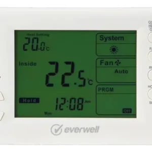 Termostato de Ambiente Digital Programable Silver Sanz